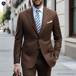 Are wool suits good for summer? A lightweight wool suit offering breathability and comfort in warm weather.