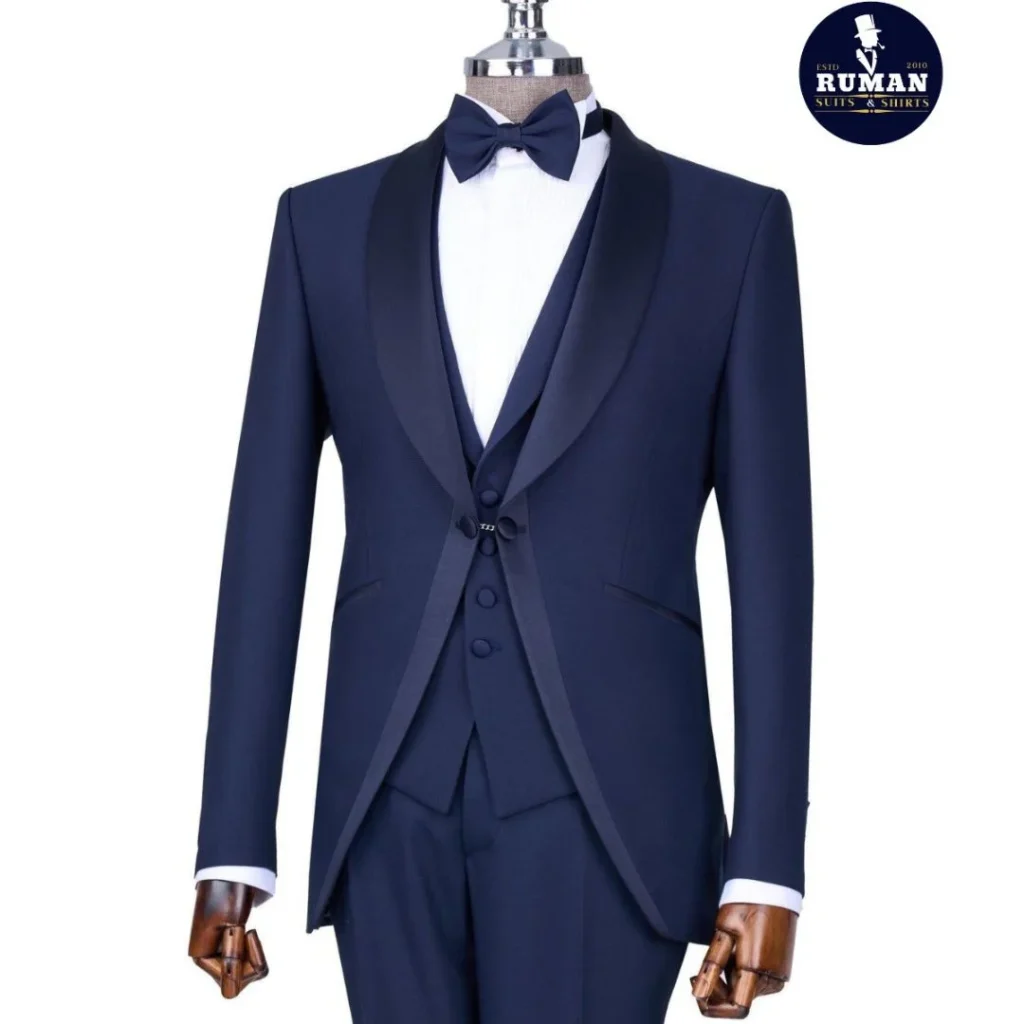"Elegant groom in a custom suit showcasing the latest Wedding Suit Trends Dubai 2025 – classic styles, tailored to perfection."