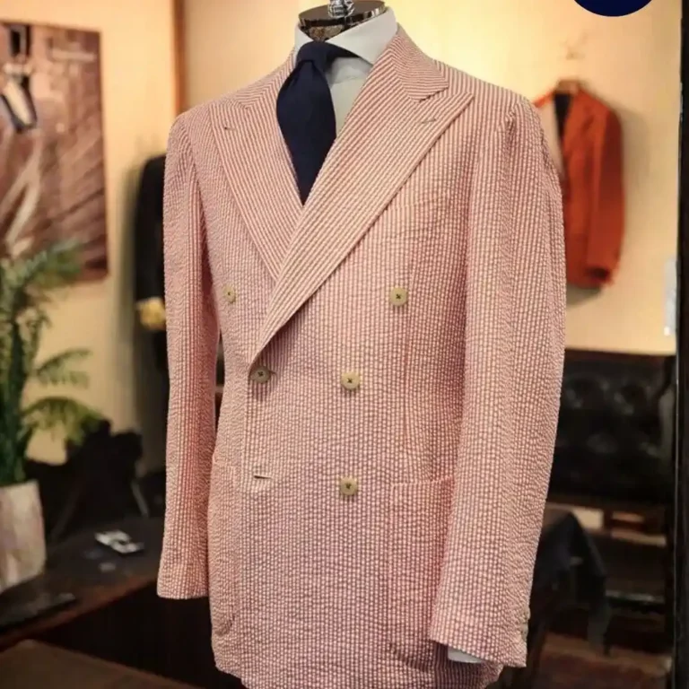 Comparison of suit types showing off the rack vs bespoke vs made to measure differences in fit and tailoring.