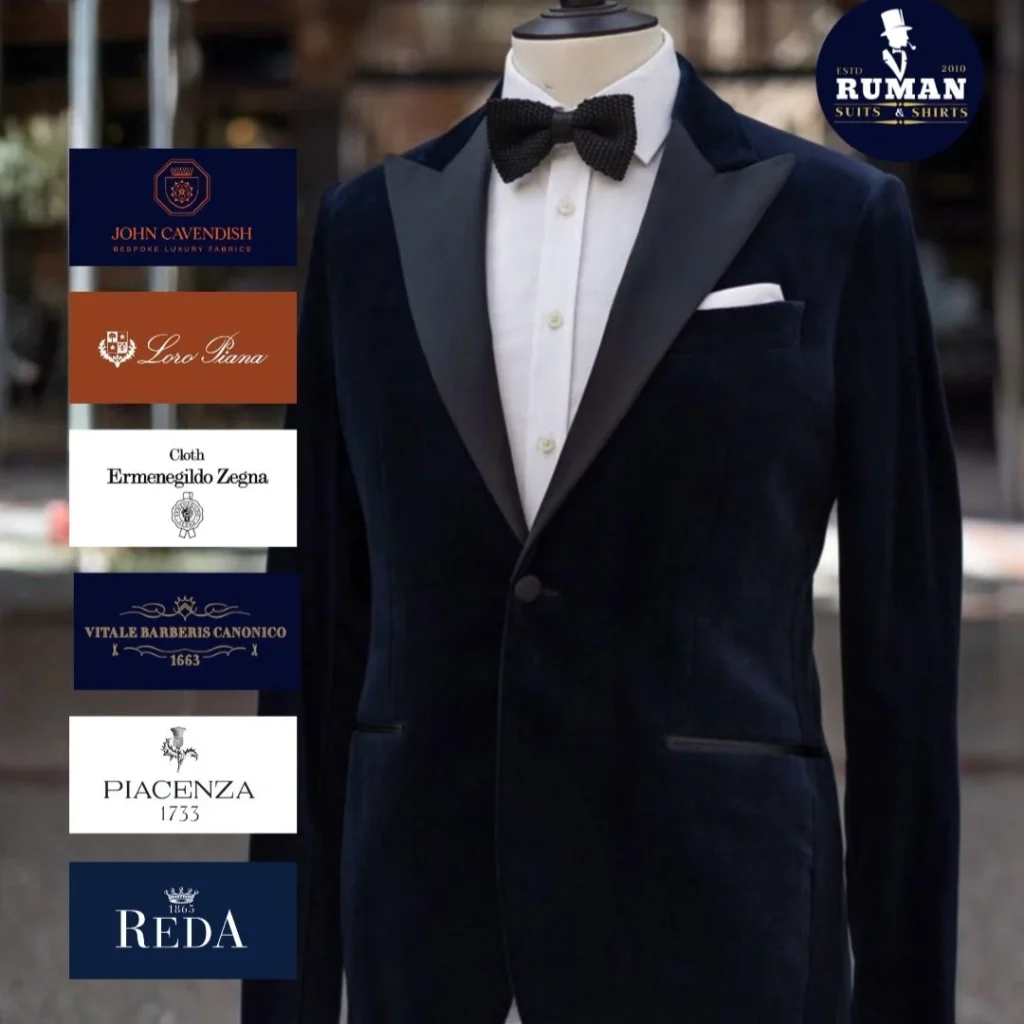 Elegant groom wearing a perfectly tailored black tuxedo representing Choosing the Right Tuxedo for Your Wedding.