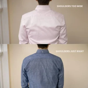 Stylish man demonstrating How to Choose the Right Shirt to Wear with a suit for a clean and professional look