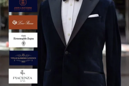 Elegant groom wearing a perfectly tailored black tuxedo representing Choosing the Right Tuxedo for Your Wedding.