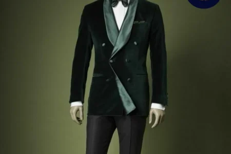 A groom getting fitted for his custom suit, illustrating the key Reasons to have your Wedding Suits Tailor for a perfect wedding-day look.